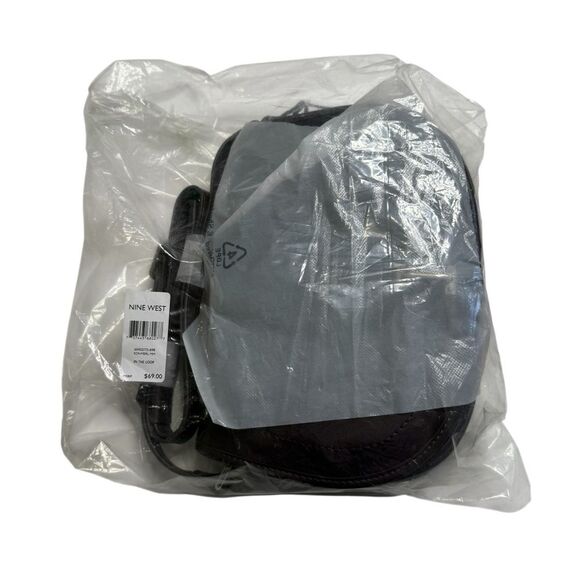 Nine West In The Loop Shoulder Crossbody Bag Dark Burgandy Butterfly New NWT - Picture 14 of 15